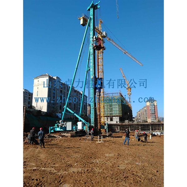 威建集團南京雙套管樁機施工